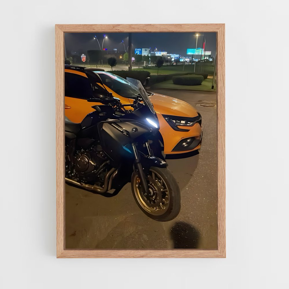 Poster Tracer captivant – affiche Yamaha (vue 4)